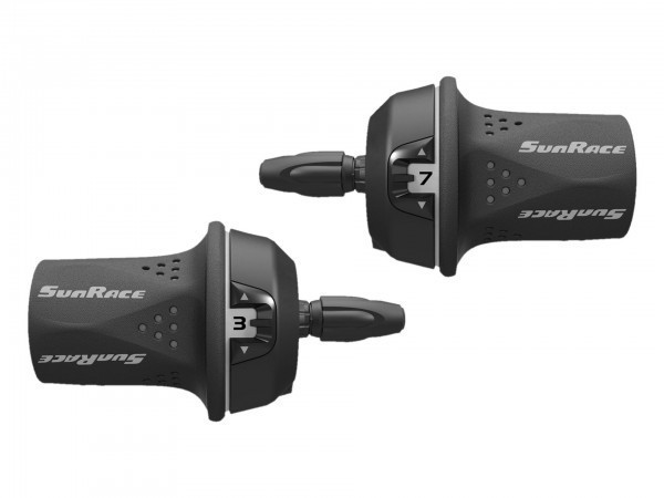 Manete schimbator Sunrace TSM21 Revo Shifter 3 (Friction) x7 vit.
