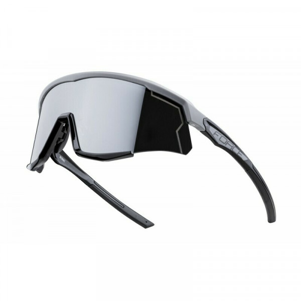 Ochelari Force Sonic gri/negru, lentila neagra oglinda