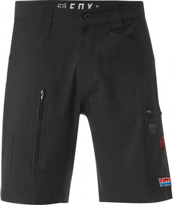 Pantaloni Fox HRC Redplate Tech Cargo Short black