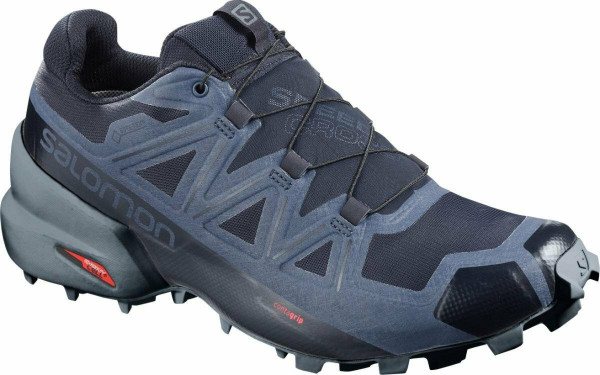 Pantofi alergare barbati Salomon Speedcross 5 GTX Navy Blazy/Stormy