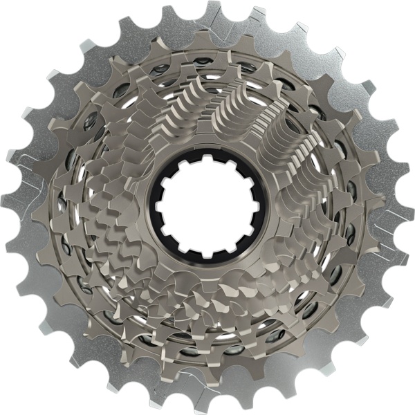 Pinioane SRAM XG-1290, 12 viteze, 10-28T , X-Range, Argintiu