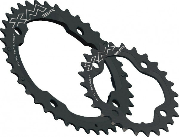 Placa pedalier Miche MTB XM TT SR BCD120/80 OUTSIDE 39T, negru, 10V