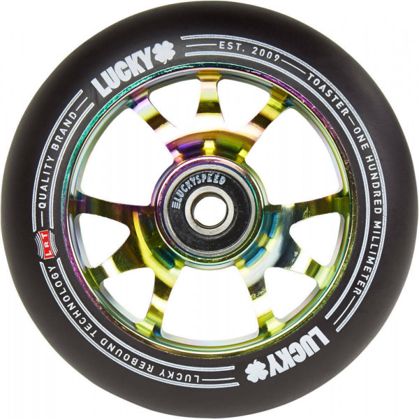 Roue Panda Spoked Rainbow 100mm pour