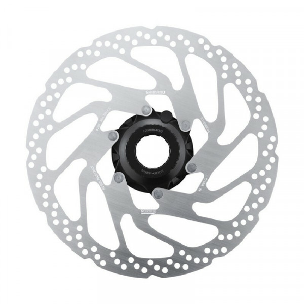 Rotor pt. frana pe disc Shimano RT-EM300-L 203mm incl. piulita de strangere canal intern si extern