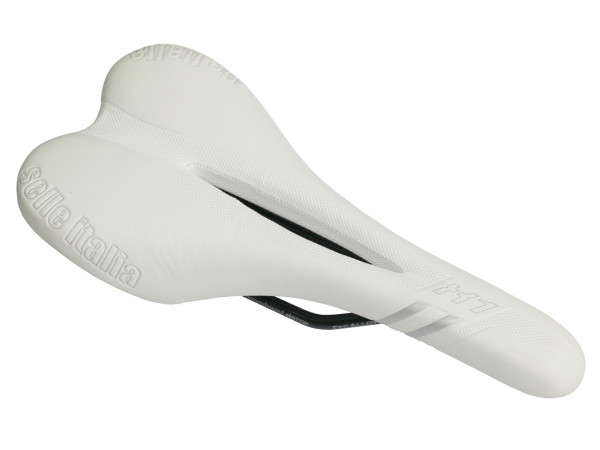 Selle Vtt Homme Selle Vélo Confort S3 Flow - Rail FeC Alloy, Gel Ultra Comfort, Bande Réfléchissante Selle Italia
