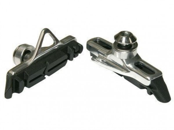Saboti Ashima ARC72CR-P-HU-AL (compatibil Campagnolo Record 10,Chorus 10,Centaur 10) cu sina, 55mm, ultra light, argintiu/negru