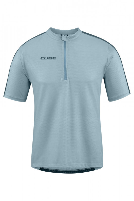 Tricou Cube ATX Half Zip CMPT S/S Grey