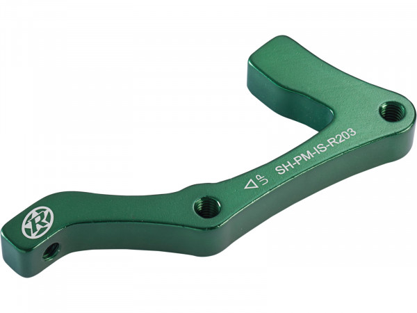 Adaptor frana REVERSE BRAKE DISC ADAPTER IS-PM 203 SHIMANO RE verde