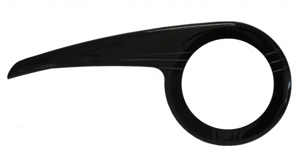 Aparatoare pedalier Hebie negru pentru 42T, stanga, 210 mm, pentru schimbator