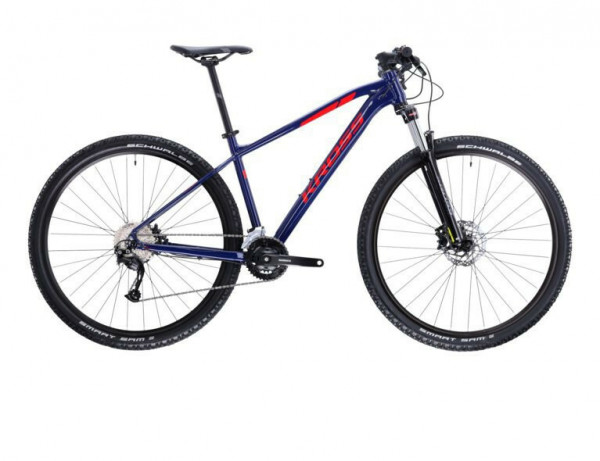 Bicicleta Kross Level 2.0M, Roti 29 Inch, Marimea S ( 16 Inch ) PW, Blue Red