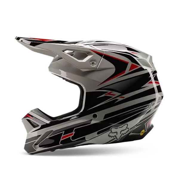 Casca FOX YTH V1 Goat Strafer, Negru