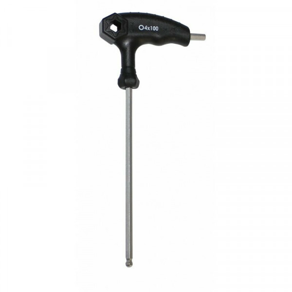 Cheie Force hexagonala cu maner T 4 mm, cu capat rotund