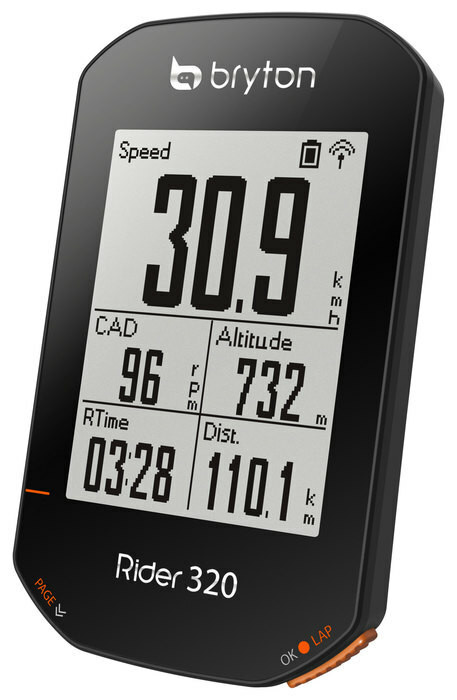 Computer Bryton Rider 320T GPS computer set (+HRM si CAD senzor)