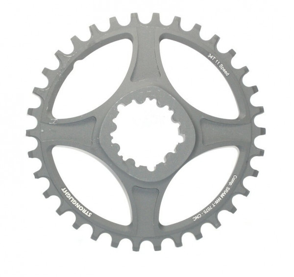 Foaie angrenaj Stronglight MTB Sram 1x11 montare directa 32T 6mm offset negru