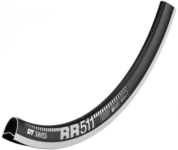 Janta DT Swiss RR 511 28" black 622-18 VL 6,5mm 28 hole