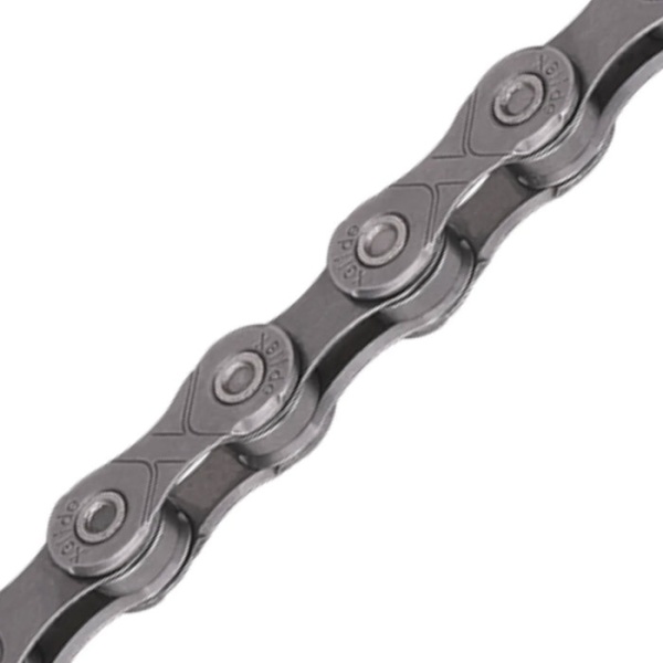 Lanț KMC XGlide, 9-11 viteze, 1/2" x 11/128", 126 zale, gri/gri, compatibil CUES