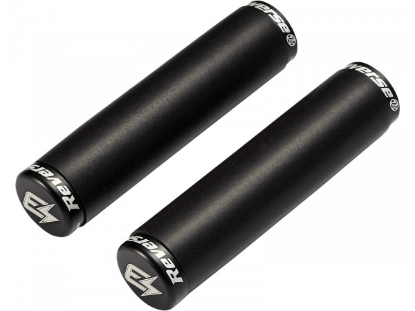 Mansoane REVERSE E-Seismic Ergo Lock On 34mm x 150mm, dopuri ranforsate, negru/negru