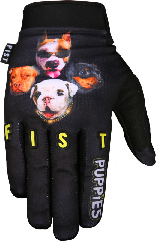 Manusi FIST Puppies make me happy, negru