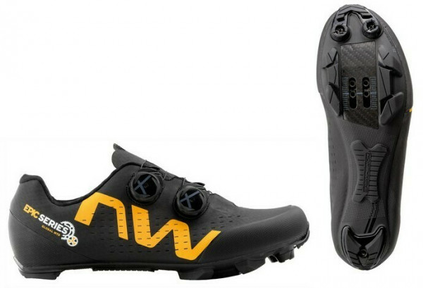 Pantofi Northwave MTB Rebel 3 Epic Series negru/galben