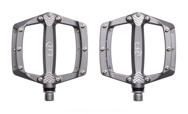 Pedale Cube RFR Flat SL Titanium argintii