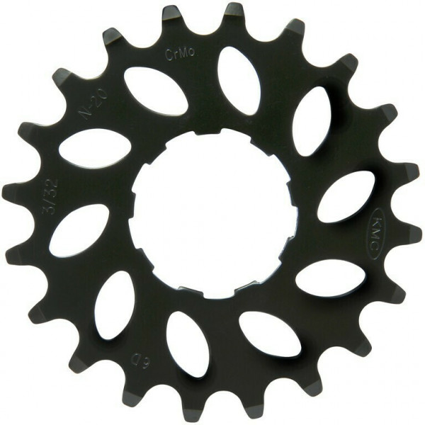 Pinion pentru eBike KMC pentru Enviolo 1/2" X 3/32", 20 T, negru
