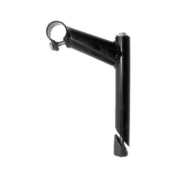 Pipa MTB 22,2/25,4 160/100mm otel neagra