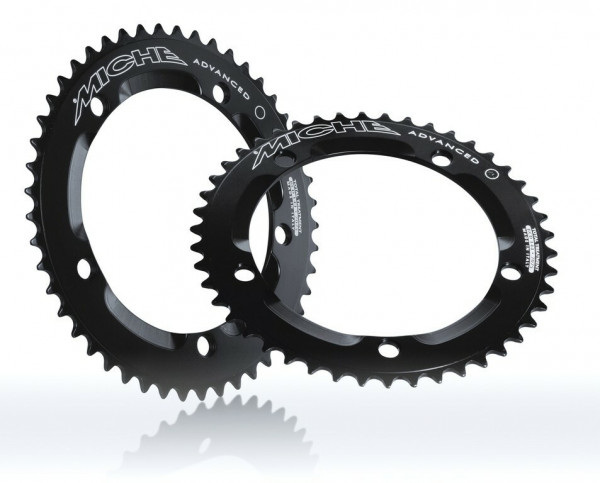 Placa pedalier Miche Pista Advanced BCD 144 49T, 1/8" negru