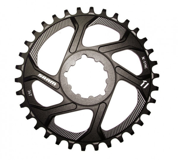 Placa pedalier Sram X-Sync 11V, Alu, 28T, prindere directa