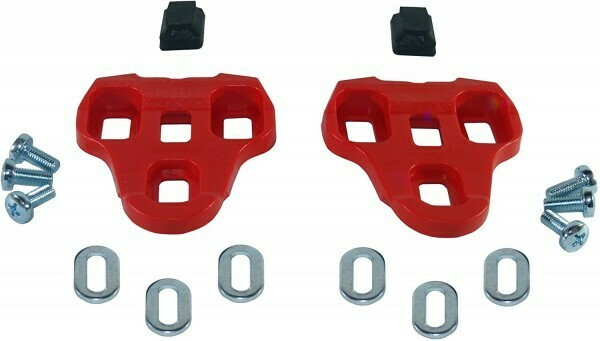 Placute Roto (77.00) ptr.pantofi SPD,compatibile, New Look Keo Model, 9grade, rosii