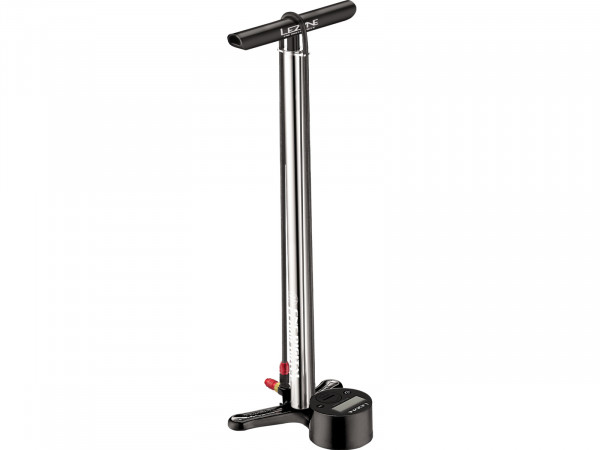 Pompa de podea, Lezyne 3.5 CNC, argintiu