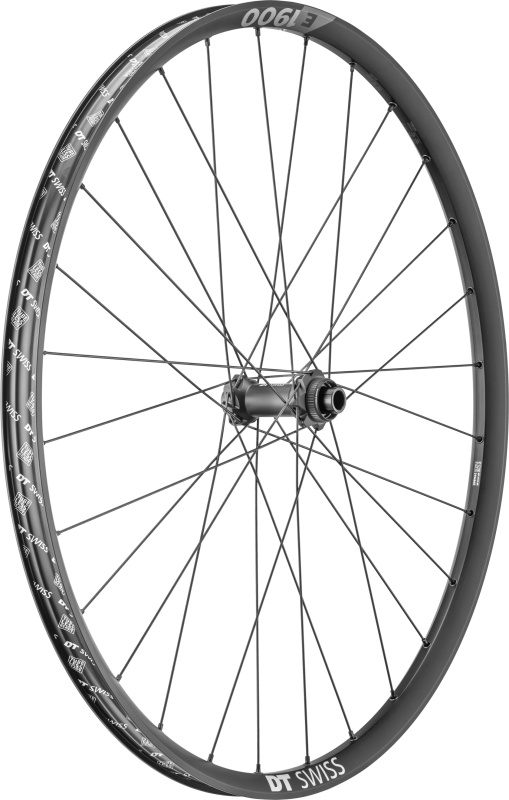 Roata fata DT Swiss E 1900 Spline DB 29"/30mm, alum., bl, CL, 110/15mm TA Boost