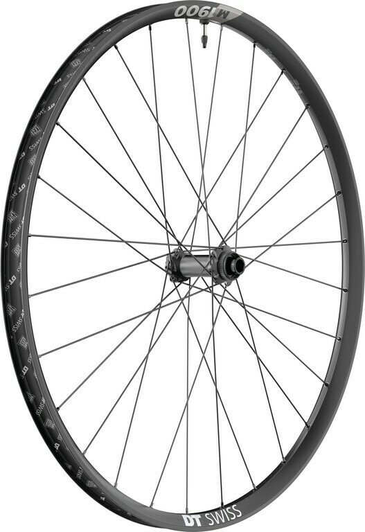 Roata Fata DT Swiss M 1900 Spline DB 27.5"/30 mm Alum., Negru, CL, 110/15 mm TA BOOST