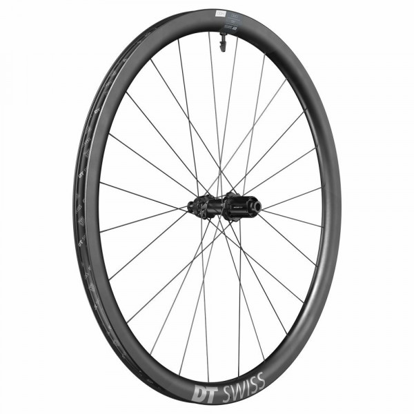 Roata spate DT Swiss CRC1400 Spline DB 35 28'/22m CARBON, CL, 100/12MM TA, SHIM RD. 11SP