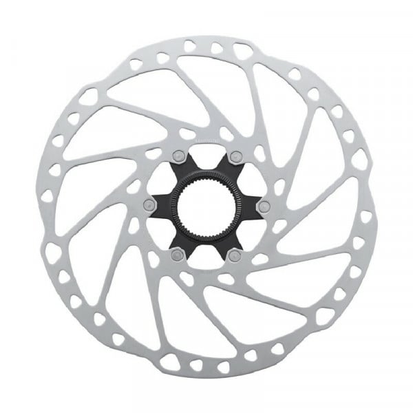 Rotor pt. frana pe disc Shimano Deore SM-RT64-L 203mm cu piulita center lock (canal extern)