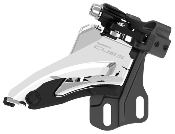 Schimbător fata Shimano CUES FD-U6000-E, CS 64-69°, CL 48.8/51.8mm, E-Type.