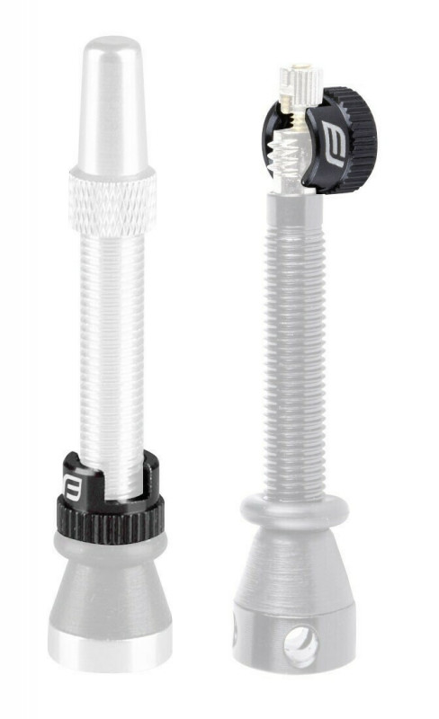 Set piulite de janta Force pentru valve presta, aluminiu