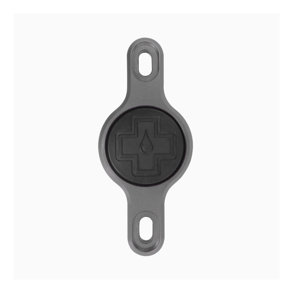 Suport Apple AirTag pentru cadru Muc-Off Secure Tag Holder V2 Gri