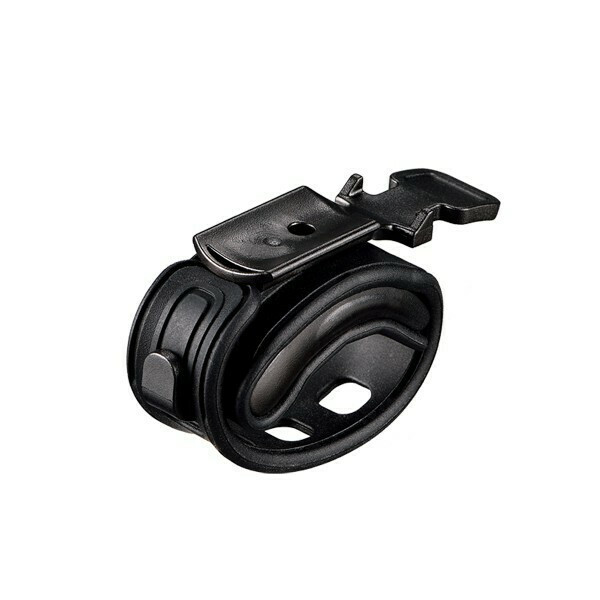 Suport Infini HB11, plastic/cauciuc, pentru farul de bicicleta I-263P, I-264P, montare ghidon, AM