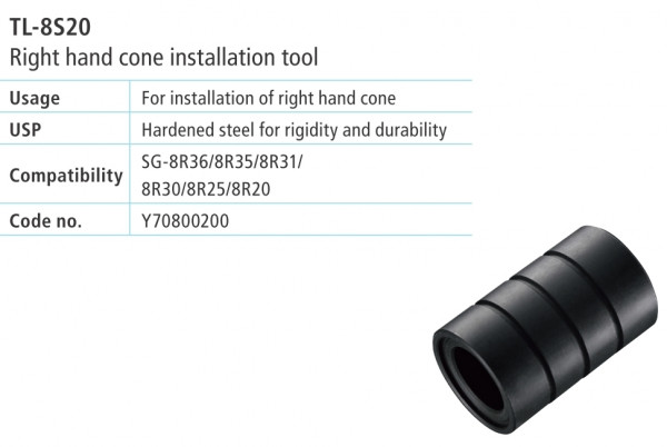 TL-8S20 scula pentru instalarea conului dreapta Shimano