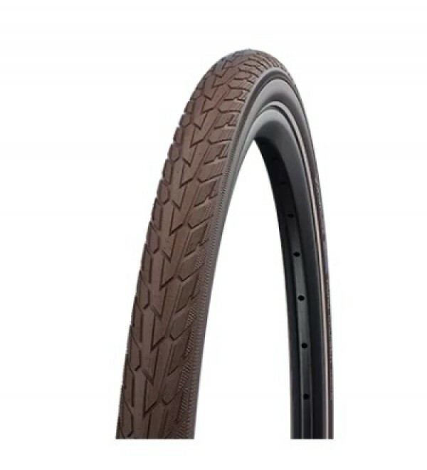 Anvelopa Schwalbe Road Cruiser, Active Line, K-Guard, TwinSkin, 28x1.60 (42-622) BN/BN+RT, Green, HS484, maro cu dunga reflectorizanta