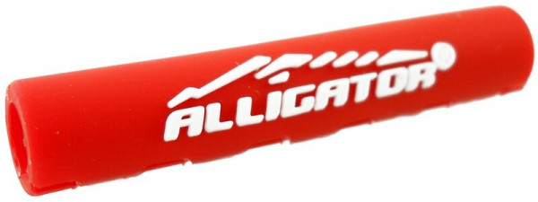 Aparator invelis cablu - ALLIGATOR - HPR12RD, silicon, serration type / 5 x 40, rosu