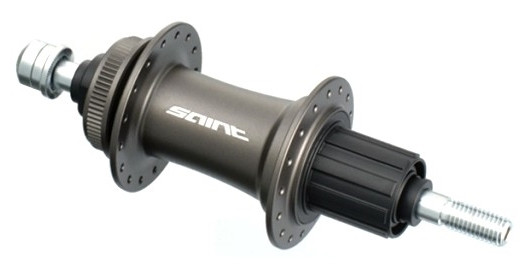 Butuc spate Shimano FH-M806 Saint 32h 8/9v Center lock