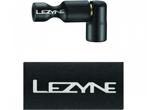 Cap pompa Lezyne CO2 Trigger Drive CNC, negru