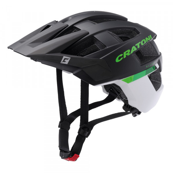 Casca Cratoni AllSet (MTB) BLACK/WHITE MATT