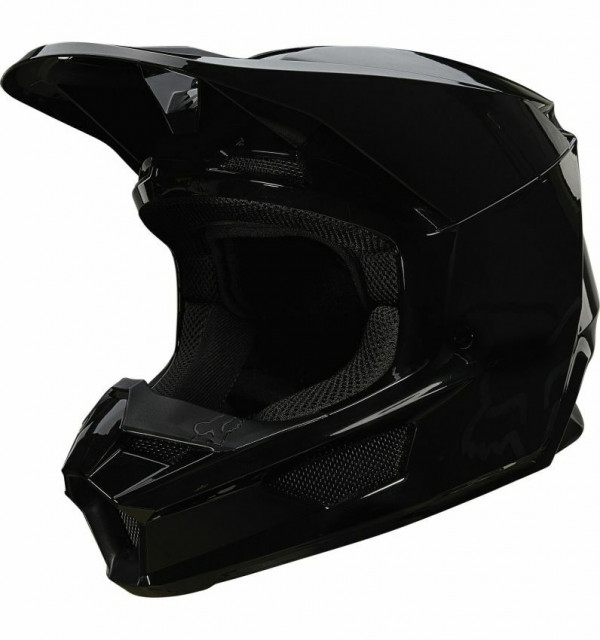 Casca Fox V1 PLAIC ECE Black
