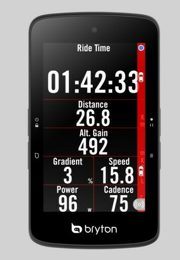 Ciclocomputer Bryton Rider S800 E GPS computer
