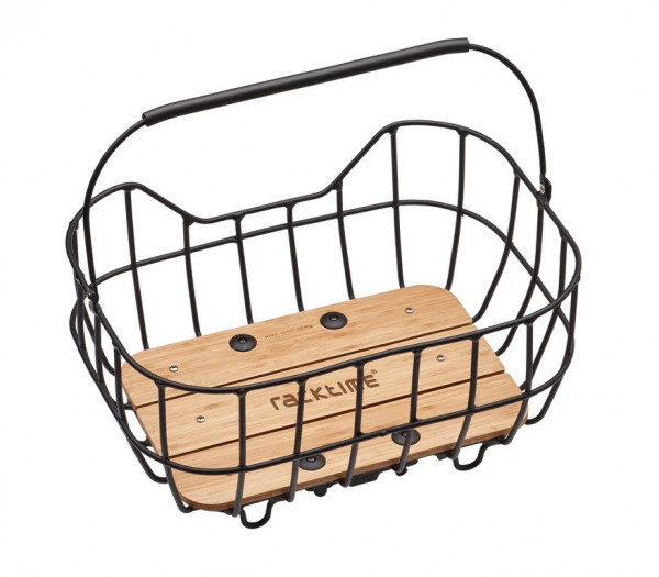 Cos bicicleta Racktime Baskit Breeze 22l 47x33x24cm, incl. SnapIt adapter