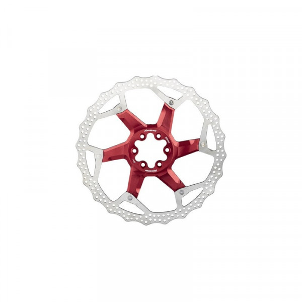 Disc frana Reverse Discrotor 203mm aluminiu/otel rosu C