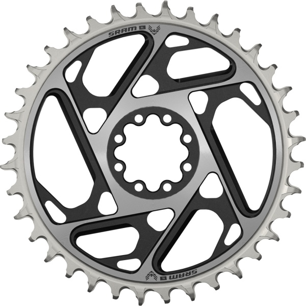 Foaie angrenaj SRAM XX SL Eagle T-Type, 38T, Direct Mount, offset 0 mm, aluminiu, 12 viteze, pentru MTB
