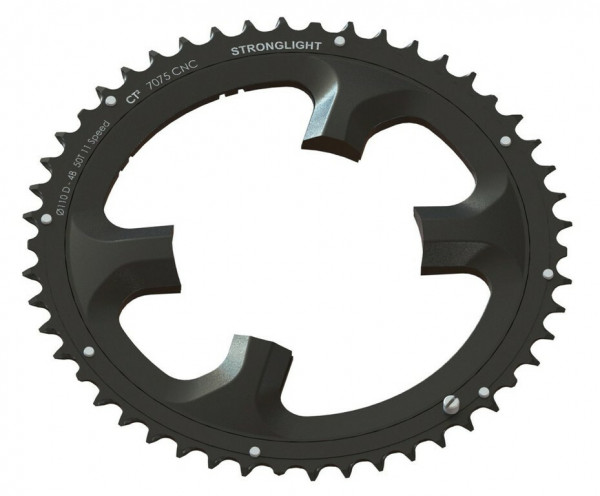 Foaie angrenaj Stronglight Dura-Ace 110mm compl.FC-9000+DI2,ext. 44T, 11V ct